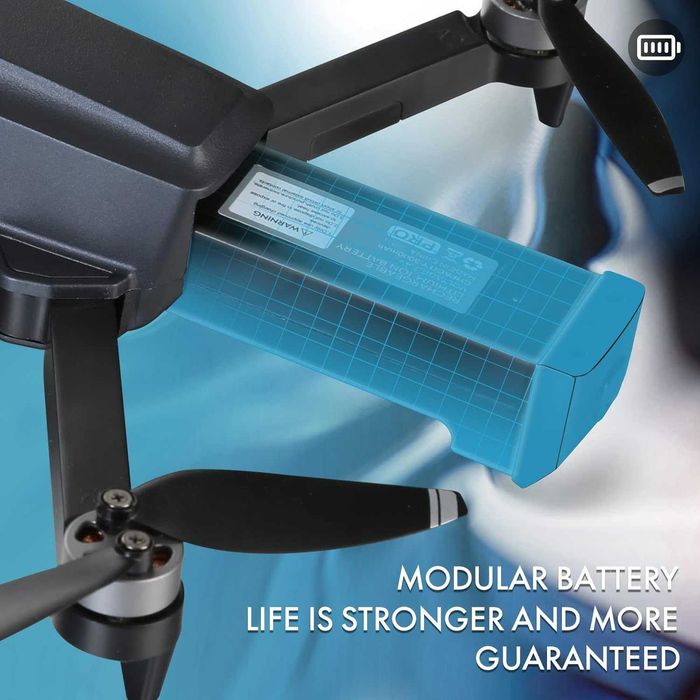 GPS дрон NMY N300 4K камера 2 батерии до 1 км обхват