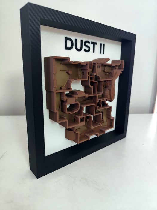 Counter Strike Dust II – Легендарната карта в 3D релеф