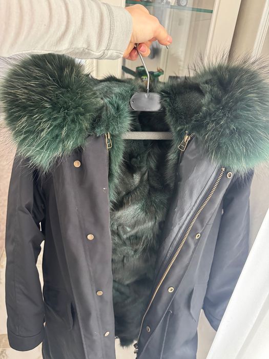 Parka cu blană naturală