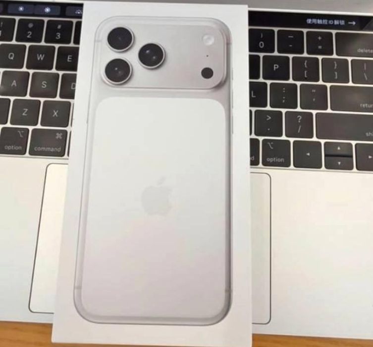 iPhone 17 pro max silver