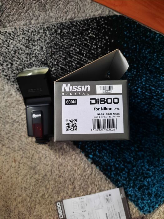 Blitz Nissin Di600 Nikon i-TTL Nissin