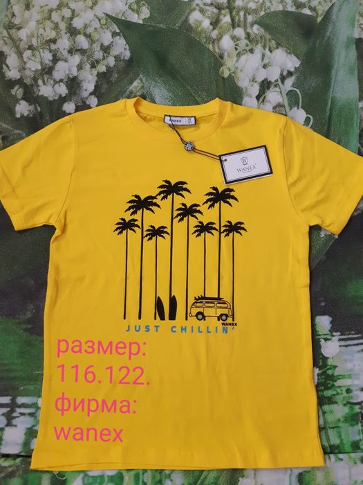 Продам новые майки на девочку от 1 до 2 лет