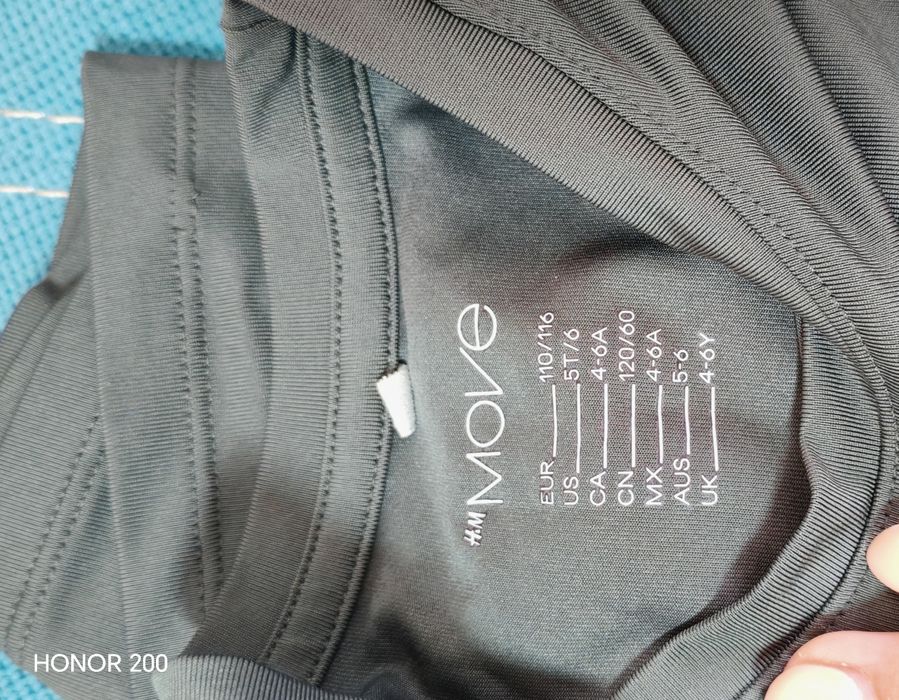 Лот спортни дрехи H&M, момиче 5-6г