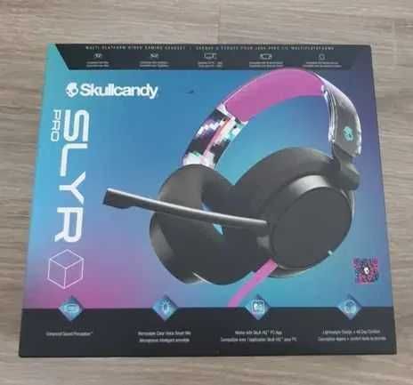 Casti Gaming Skullcandy Slyr Pro Wired Black Roz S6SPY-P003 PC PS4 PS5 Xbox noi sigilate