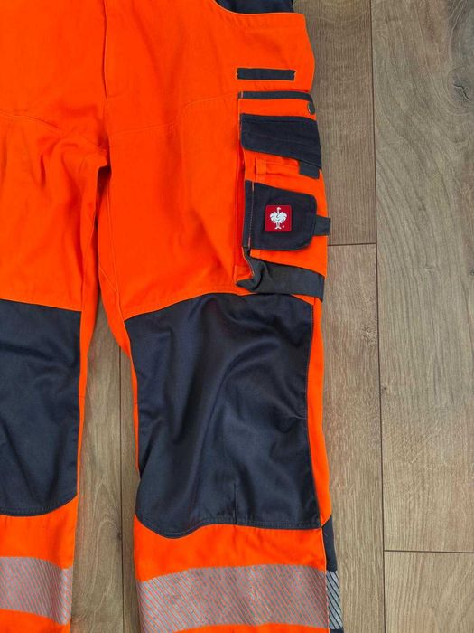 Engelbert Strauss 48 M barbati Motion pantaloni bretele reflectorizant