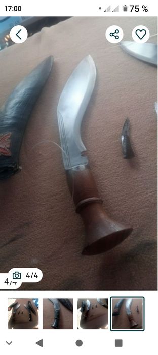 Vând macetă kukri de colecție