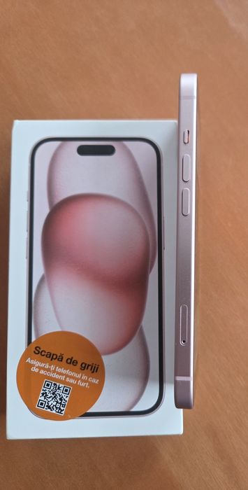 Iphone 15 Pink 128GB cutie, ca nou