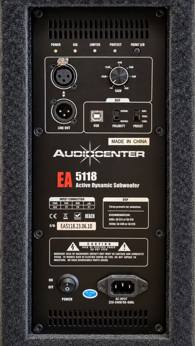 Неразличими от нови 2бр. бас каси Audiocenter EA5118