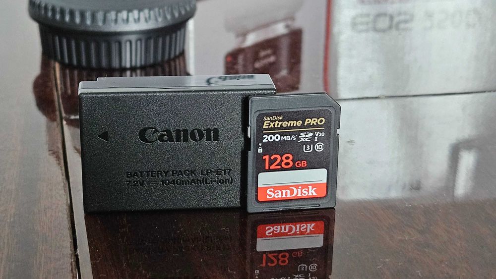 Canon EOS 250D + 18-55mm IS STM + 50mm f/1.8 STM | С оставаща гаранция