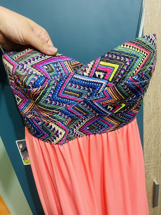 Разкошна дълга лятна рокля