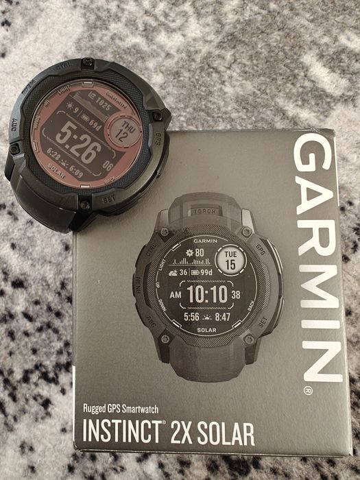 Garmin instinct 2x solar 50 mm смарт часовник