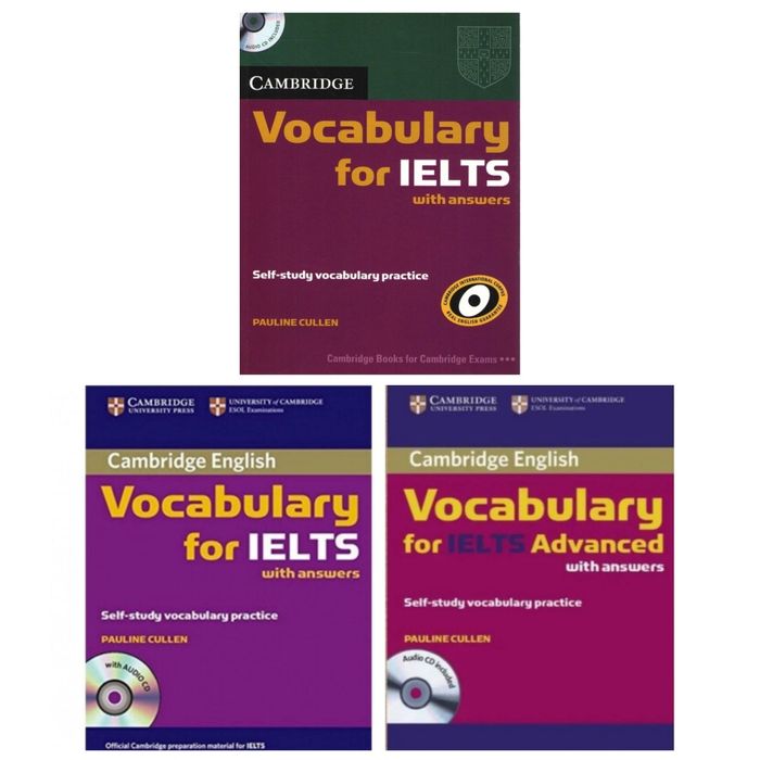 Доставка. Grammar for IELTS, Vocabulary for Ielts advanced, формат А5