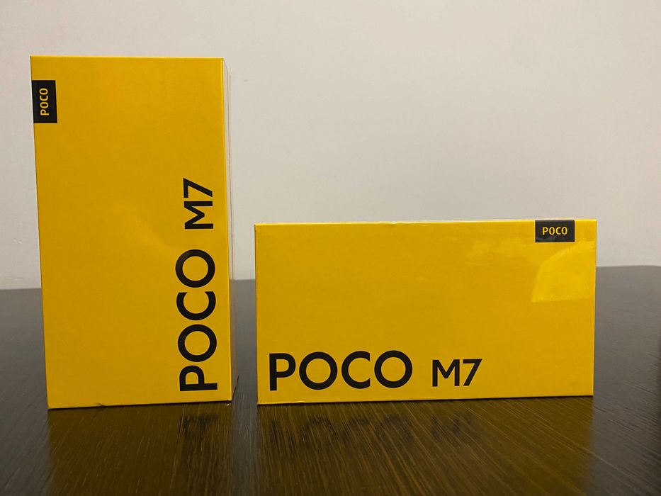 Poco M7 128Gb  Black Nou sigilat