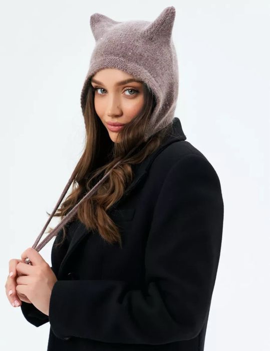 Продам новые чепчики с ушками