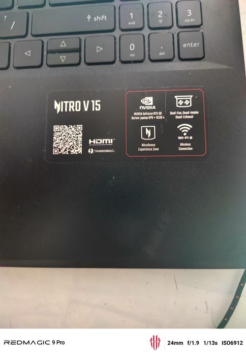Acer nitro V 15 32gb RAM