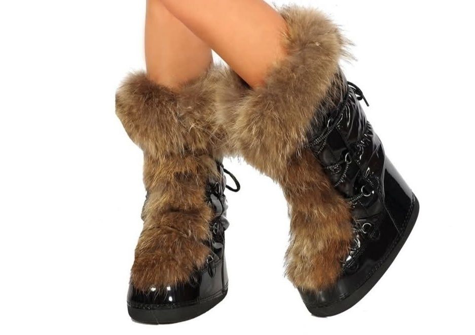 Апрески от естествен косъм Лисица