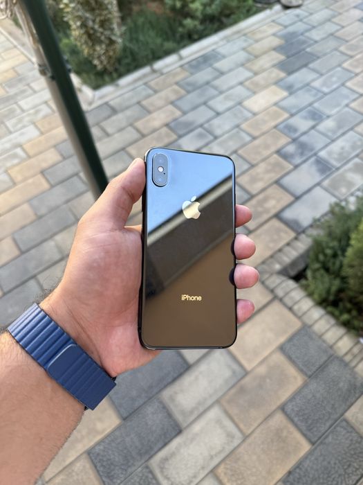 Iphone XS Ayfon XS 64gb LL/A qora ideal sotiladi aybi yo face ishlidi