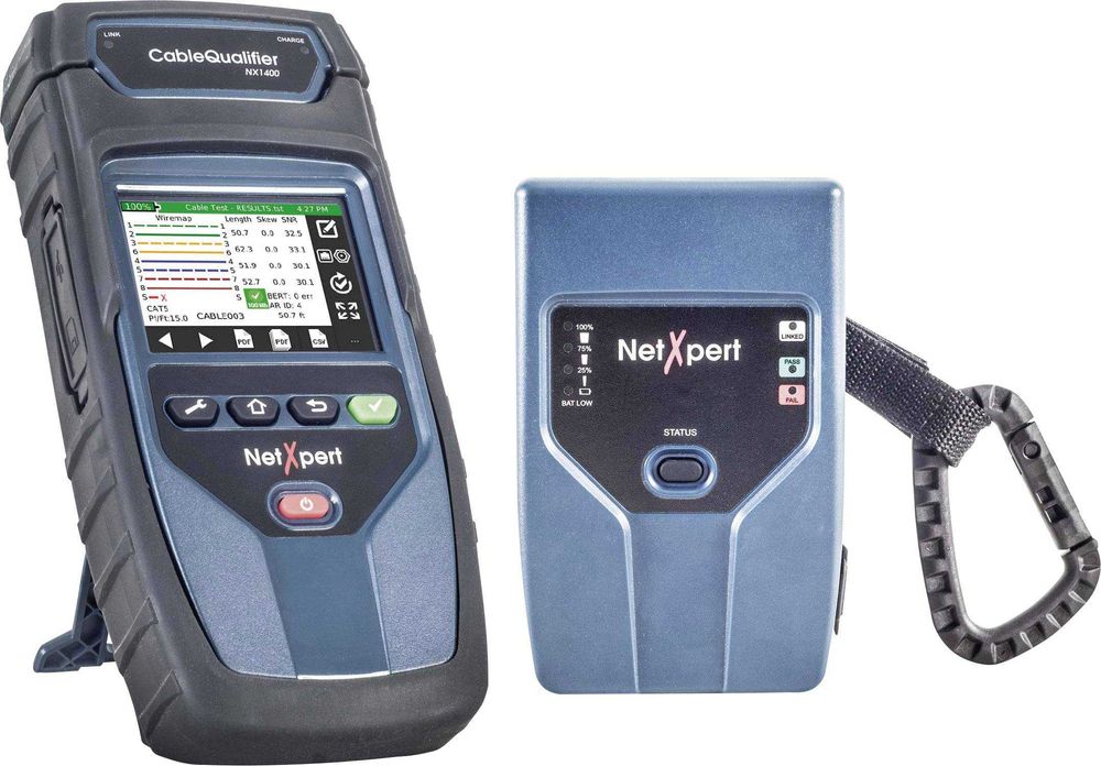 Tester UTP Poe Ethernet Gigabit NetXpert1400 profesional 1400 1400 140