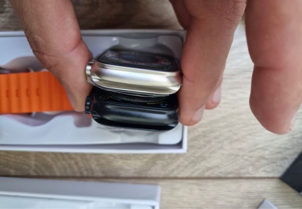 Ceas Smartwatch Ultra 9 cu incarcare wireless noi la cutie!!!