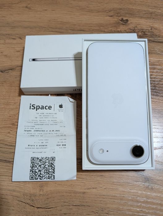 iPhone 17 Air 256 gb ёмкость 100 цикл 3