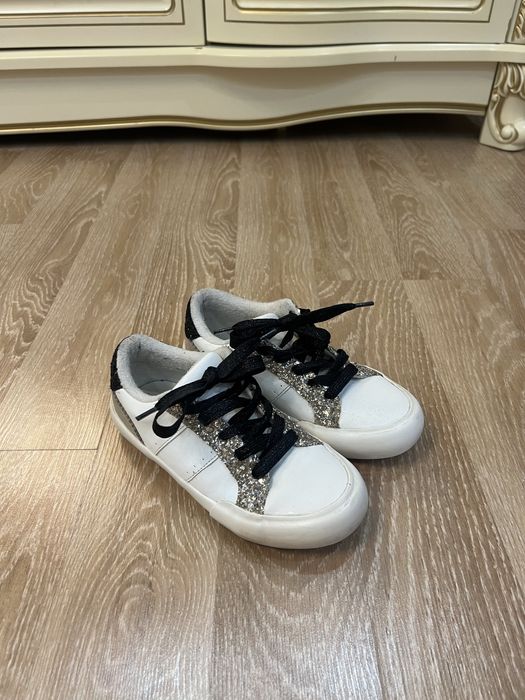 Кожаные кеды Mango , 32 рр , для девочки