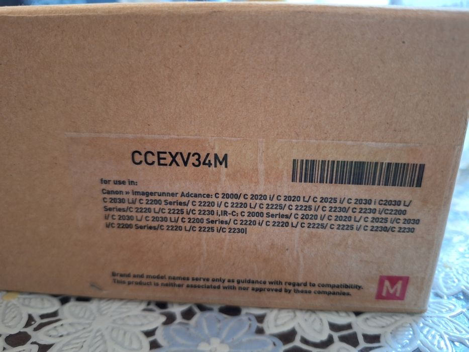 Тонер касета Canon CCEXV34M