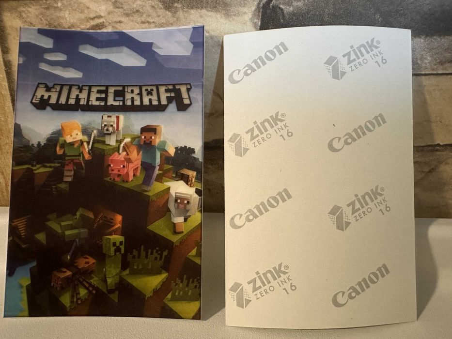 Принтиране на цветни снимки на стикери