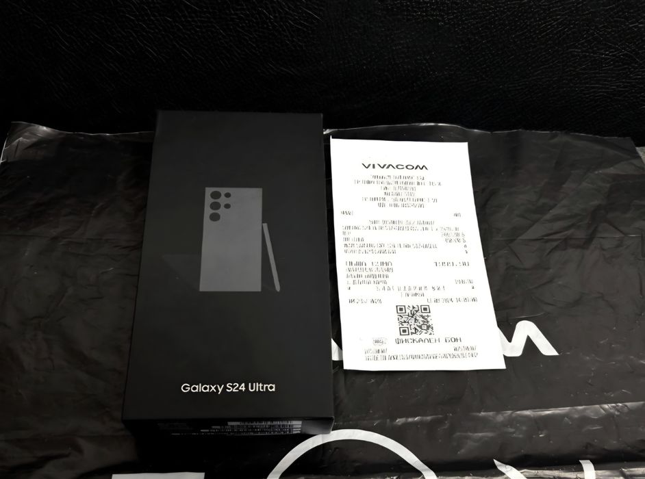***512GB Samsung S24 Ultra Гаранция Vivacom 2026г. Black | Черен