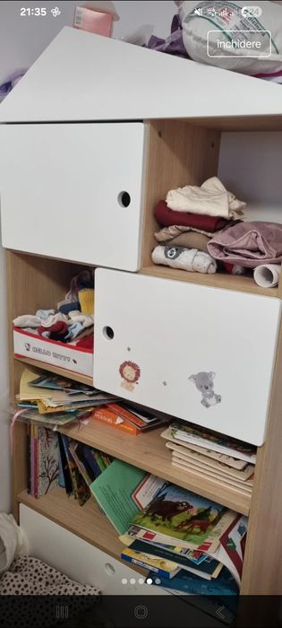 Patut bebelus,pat transformabil,birou,pat preadolescent,set, dulapuri