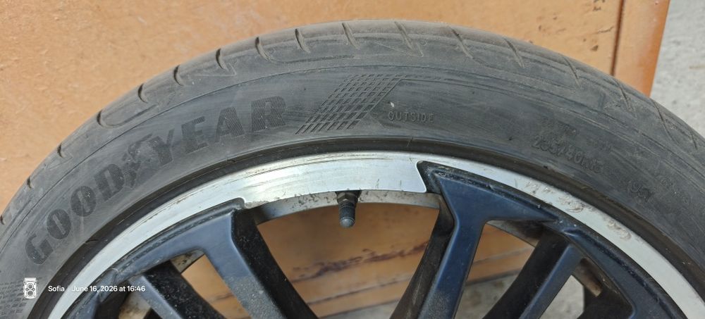 Джанти 18 цола с гуми Goodyear Eagle F1