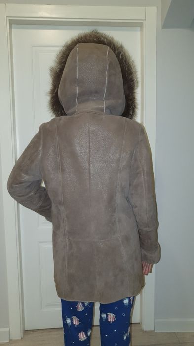 Дублёнка овчина/песец