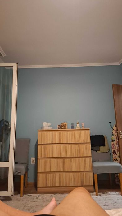 Сполен комплект лежло с гардероб скрин и 2 нощни шкафчета