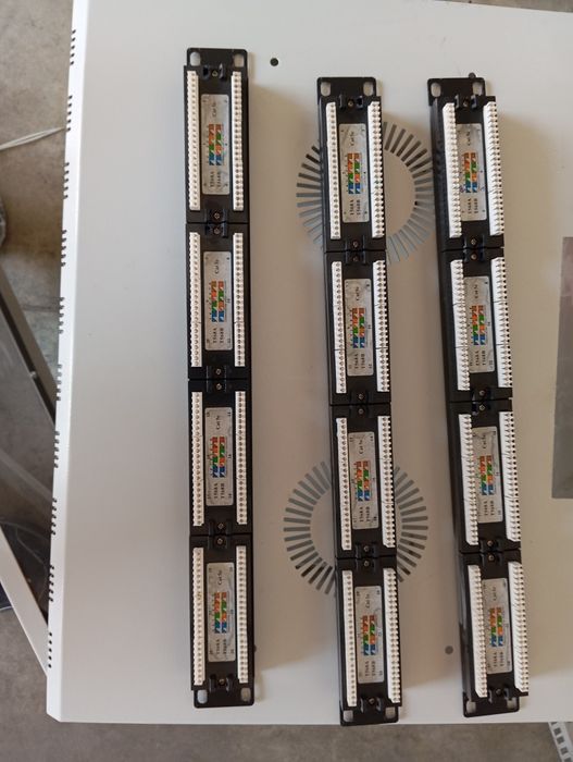 Пач панел, cat5, 24 порта