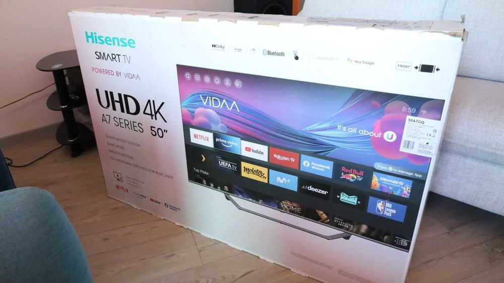 Hisense 50A7GQ QLED 4K Smart TV