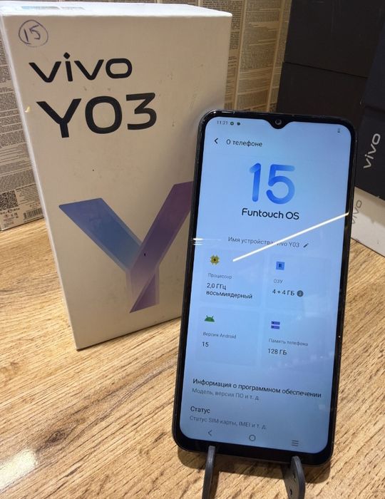 Продам андроид виво ү03