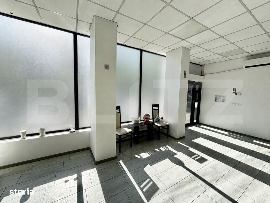 Spatiu comercial, 86 mp utili, vitrina stradala, zona Schmidt