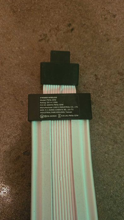 Strimer GPU Lian Li Wireless 16-pin (12V-2x6)