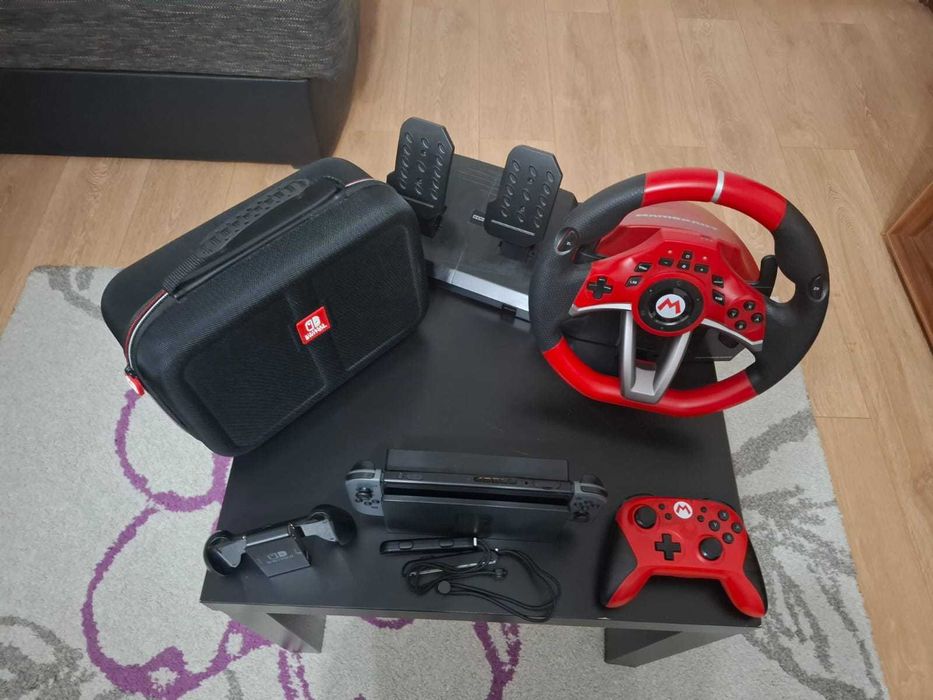 Nintendo switch v2 grey extra full - se poate moda