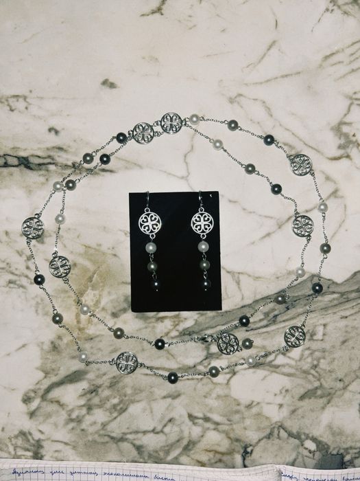 Украшение этно комплект бижутерия