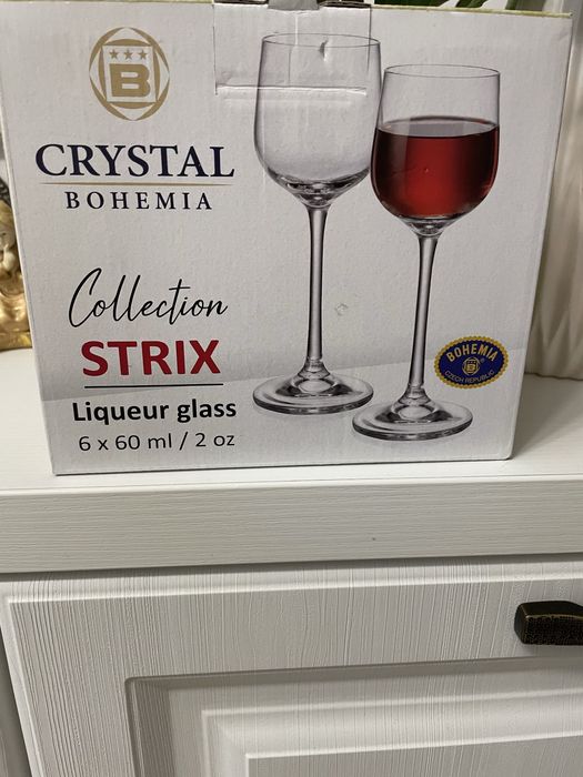 Set 6 pahare Cristal