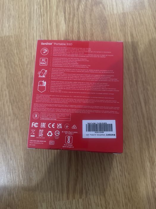 SanDisk SSD portable 2Tb