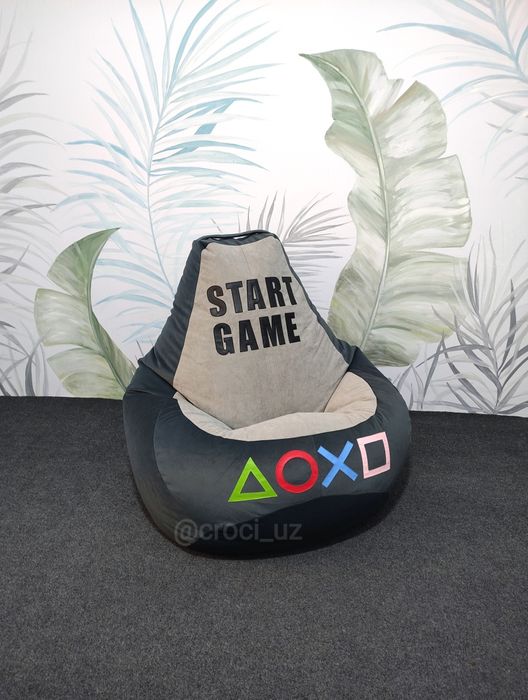 Игровой кресло мешок - бинбэг , от производителя. Кресло груша .