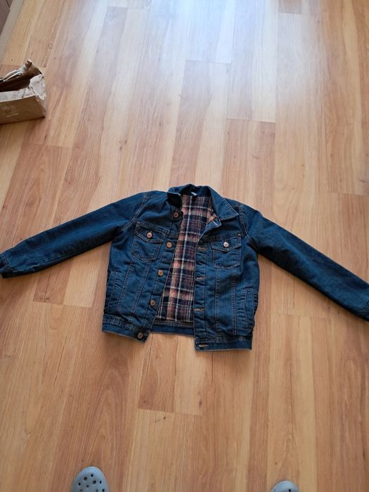 Детско дънково яке на Zara