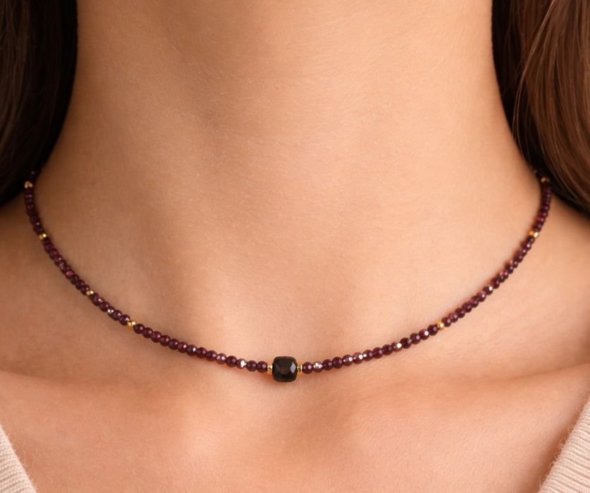 Колиета и гривни с перли и ест.камъни