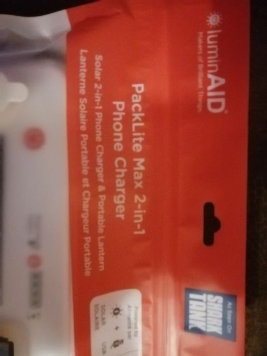 Led Соларен туристически фенер, usb зарядно Lumin Aid