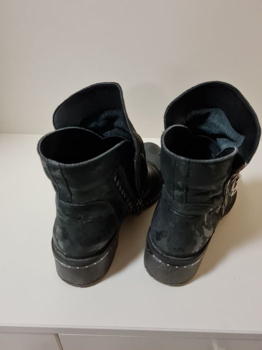 Боти от естествена кожа на GiAnni