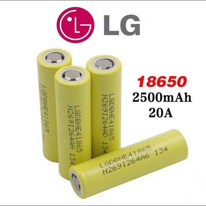 18650 аккумулятор LG HE4 2500 mAh