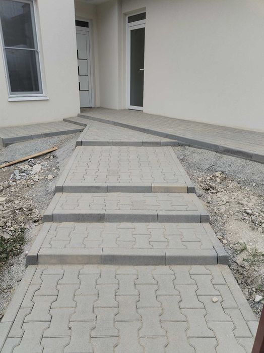 Montaj pavaj borduri rigole