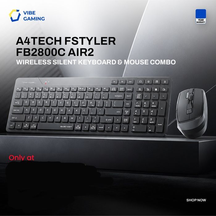 A4tech fb2800c Клавиатура RU/ENG и мышь/Аналог Logitech mk470/mk540