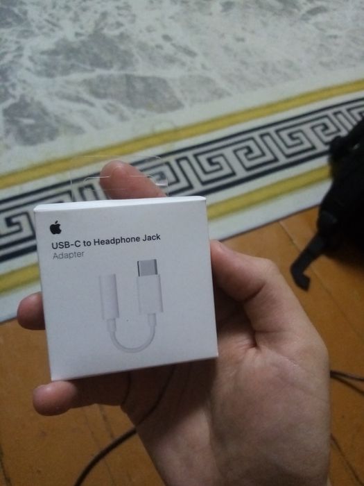 Переходник для утройств с usb-c на mini jack